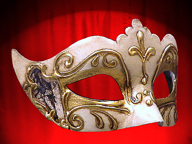 MASQUE COLOMBINE COMMEDIA A POINTES FEMMES