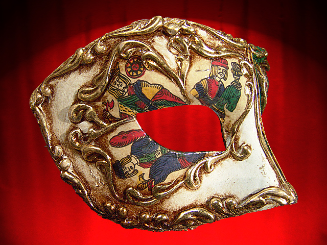 VENEZIAN COLOMBINA MASK TAROTS