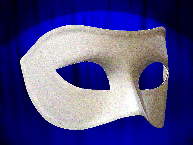 MASQUE VENISE LOUP COLOMBINE(Colombine ou Loups) BLANCHE