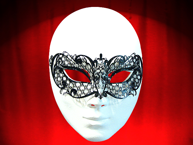 MASQUE BAL VENITIEN EN METAL FILIGRANE 