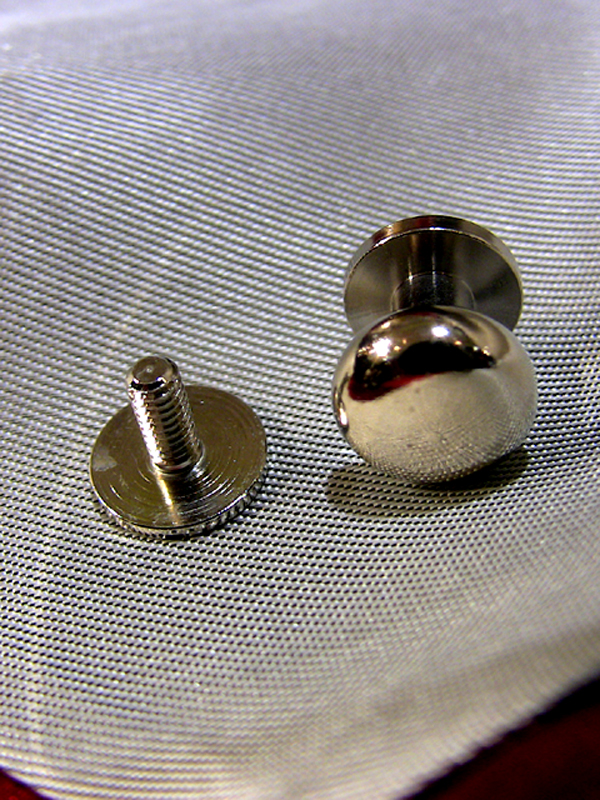 STUDS - STEELS BUTTONS for collar or CUFFS