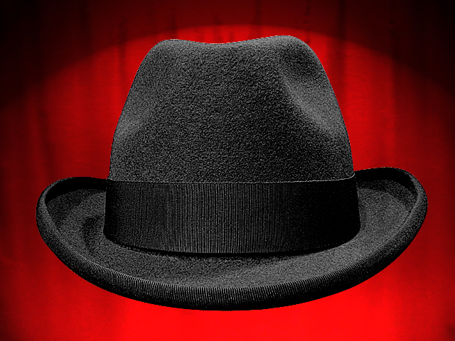 MURDOCH or HOMBURG HAT for a politician - DIPLOMAT from the 20s - CHURCHILL