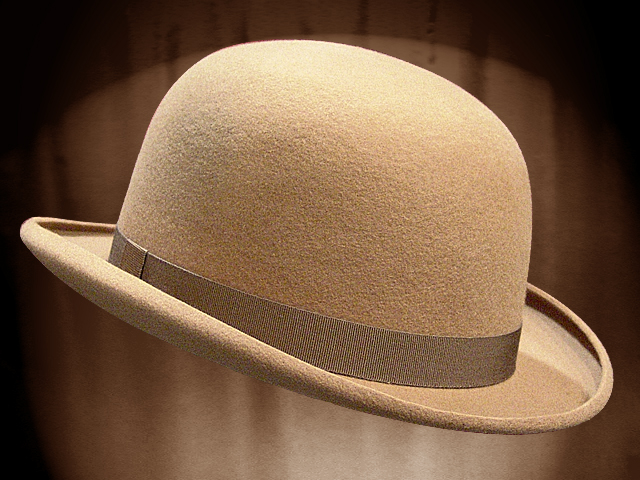 CHAPEAU MELON BEIGE MOUFLON (Delai 2/3 semaines)