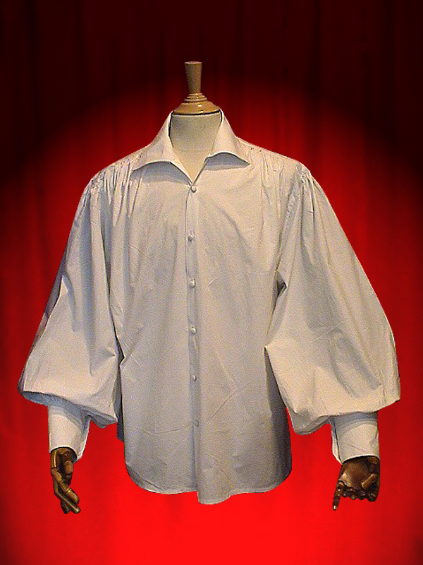 CAMICIA ROMANTICA ABBOTTONABILE - FANTASMA OPERA