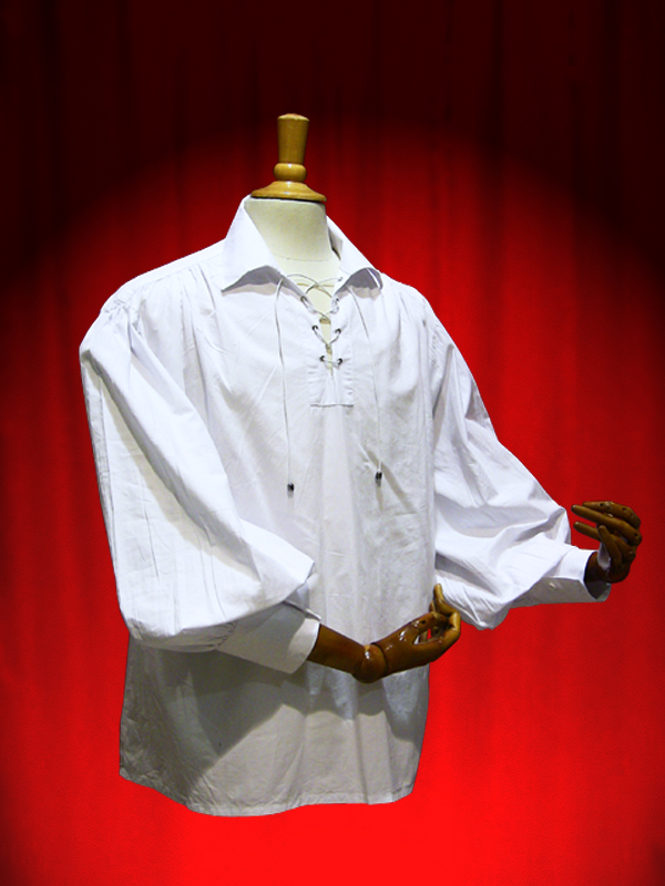 CAMISA PIRATA  ALGODON - FANTASMA OPERA