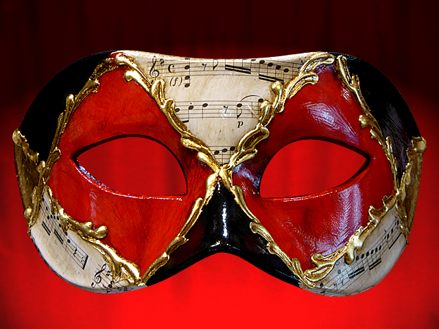 MASK COLOMBINA SCACCHI