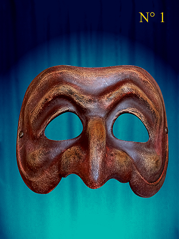 MASQUE COMMEDIA DELL ARTE POLICHINELLE 4 DEJA PEINT ED