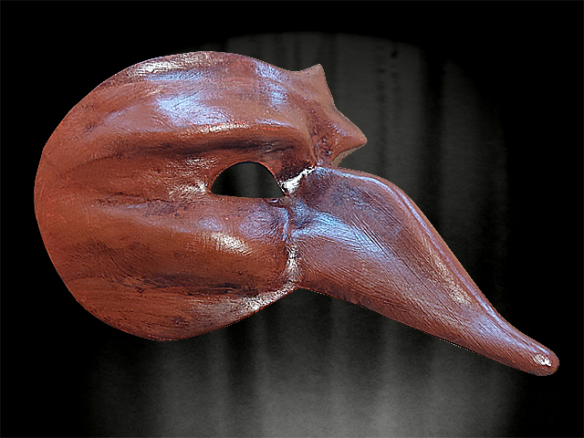 Commedia dell Arte Maske KLEINER CAPITAN