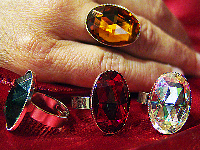 ANILLOS FANTASIA PLATEADO