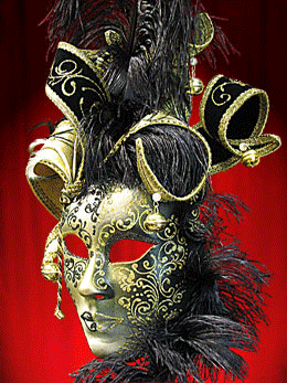 JOLLY ARMONY FACE VENETIAN MASK