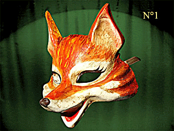 MASQUE DE VENISE RENARD