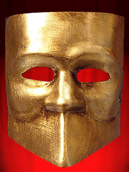 BAUTA MASKS in the SHEET GOLD or SILVER
