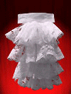 JABOT ABNEHMBAR mit Spitze