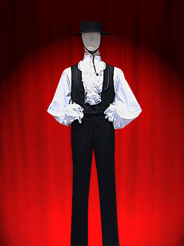 PANTALON ESPAGNOL TAILLE HAUTE